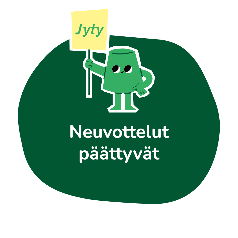 Yt-neuvottelut päättyvät